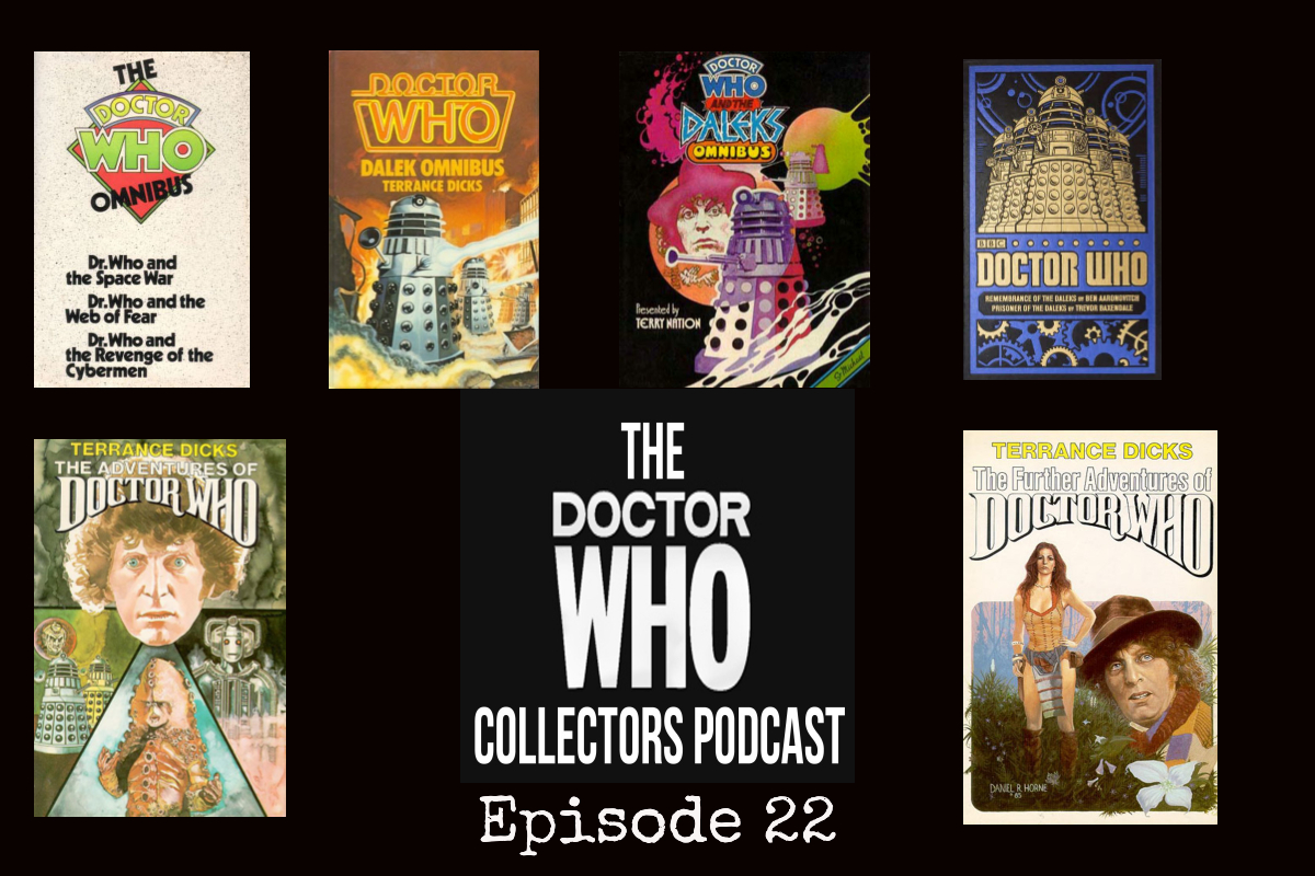 Thumbnail for Episode 22 – Dr. Who Story Collections – multiple Dr. Who stories in one book!