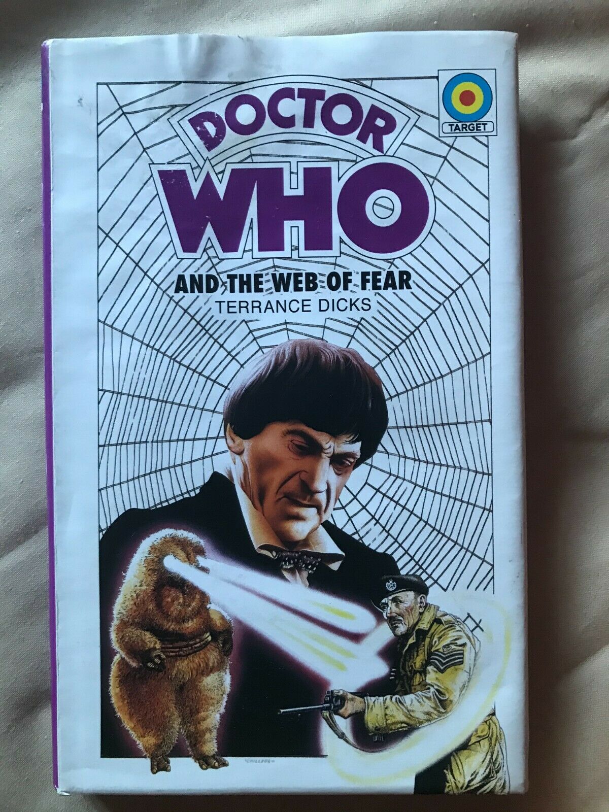 Doctor Who and the Web of Fear prototype Target Hardcover 