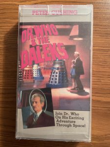 Dr. Who and the Daleks VHS Release