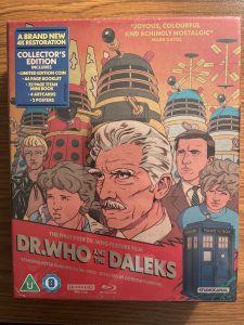 Dr. Who and the Daleks Blu Ray release